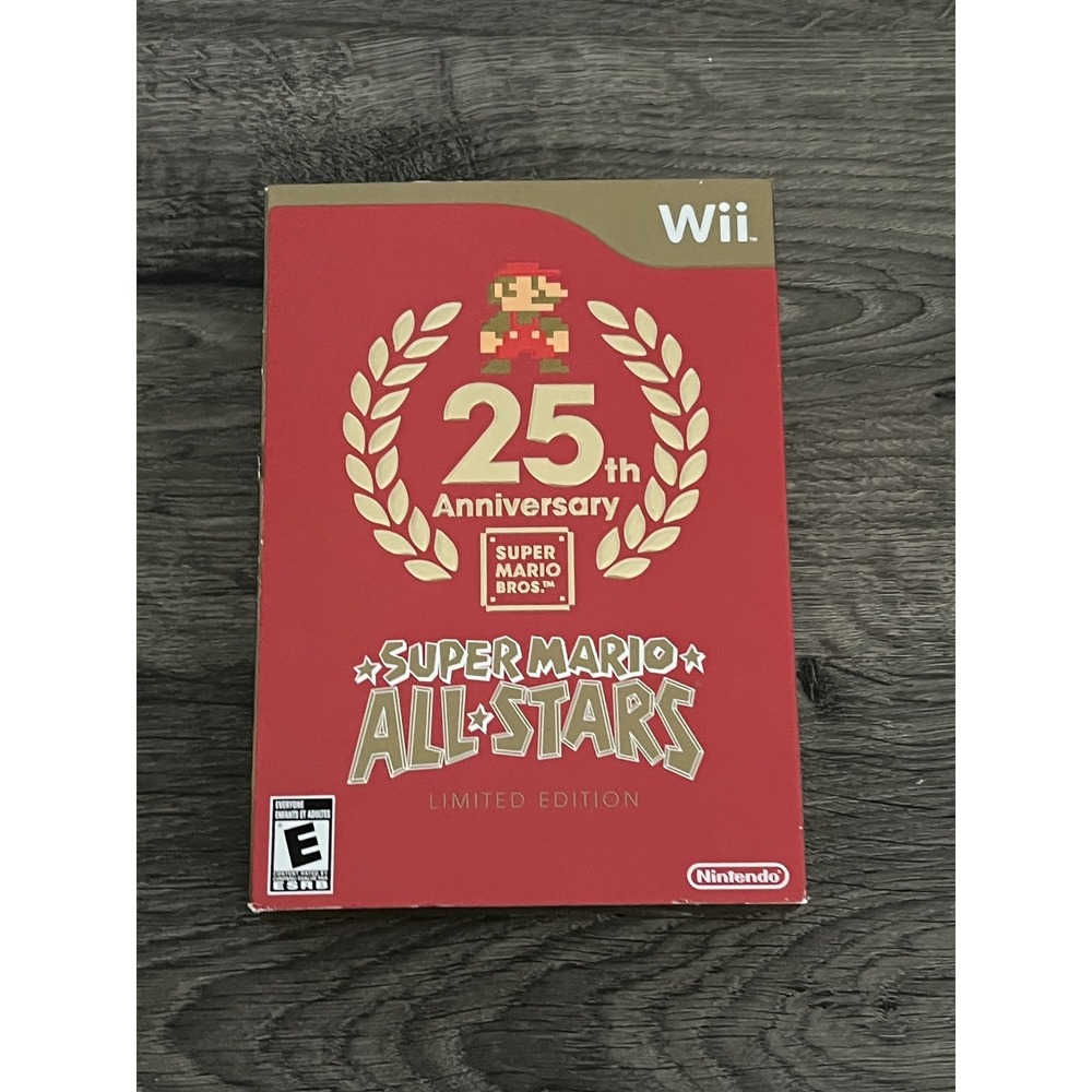 Super Mario All-Stars 25th Anniversary LIMITED EDITION (Nintendo‎ Wii) Sealed